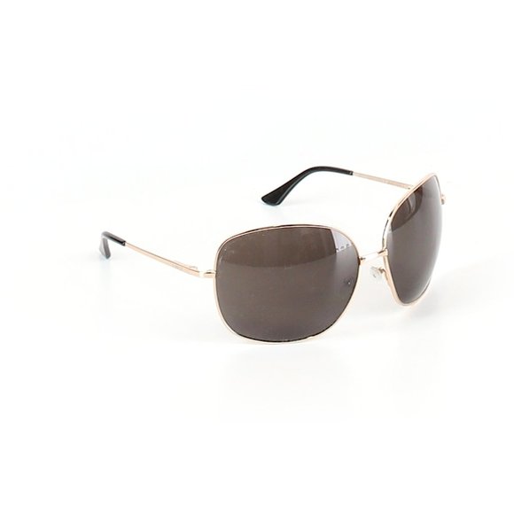 Beryll Kelly Gold Oversize Aviator Sunglasses
